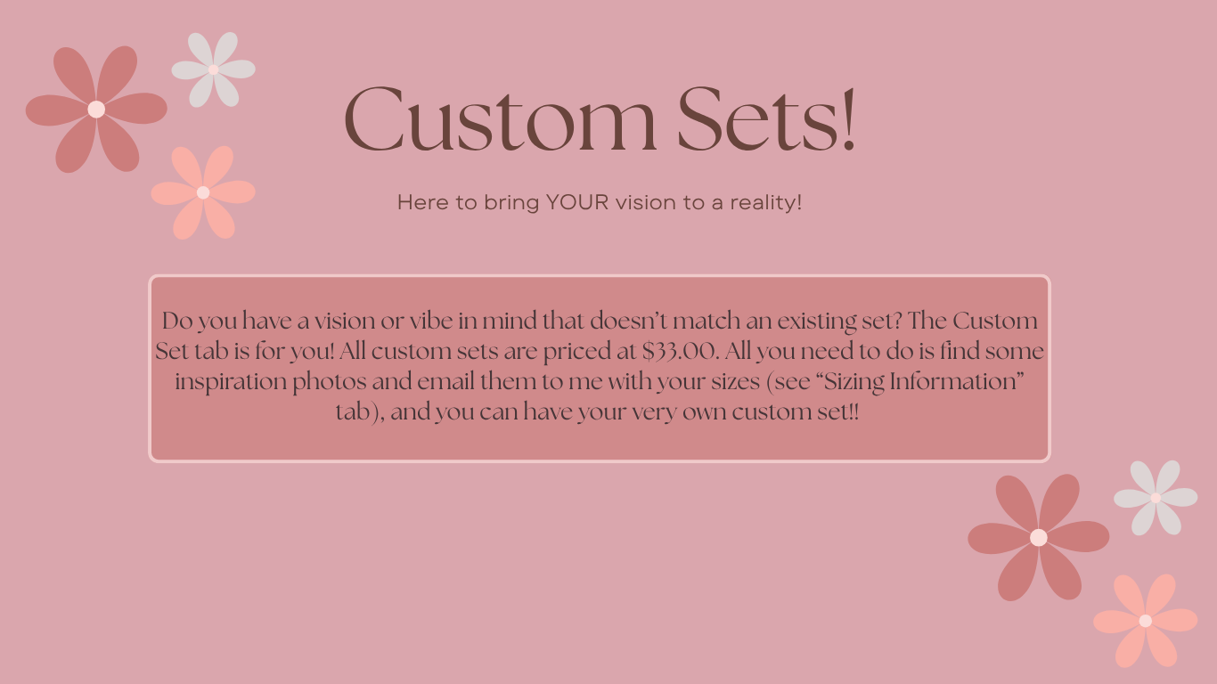 Custom Sets